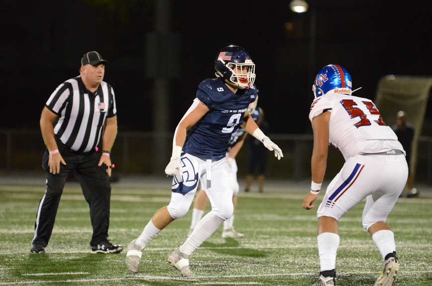 Sailors Swamped by Los Alamitos 44-3 for First Loss of the Season