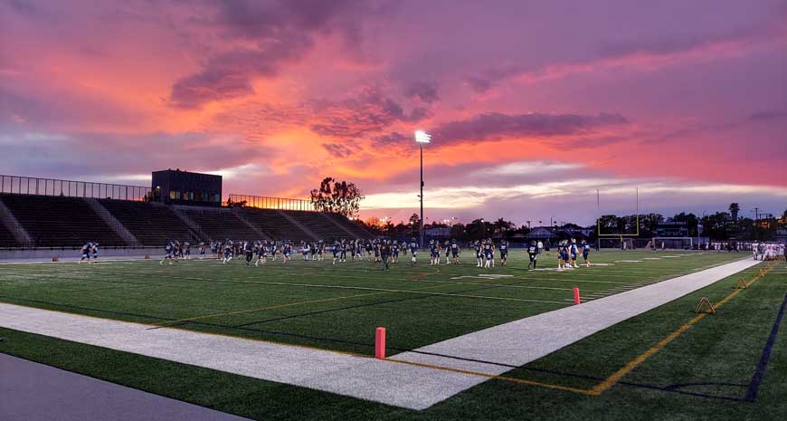 Football is BACK at Newport Harbor