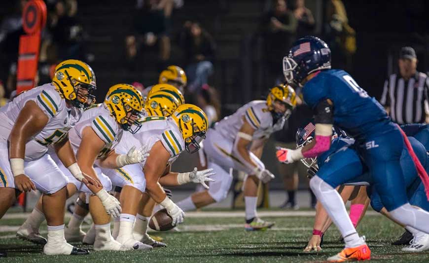 Edison Offense Strikes Fast and Often to Defeat Newport 14-47