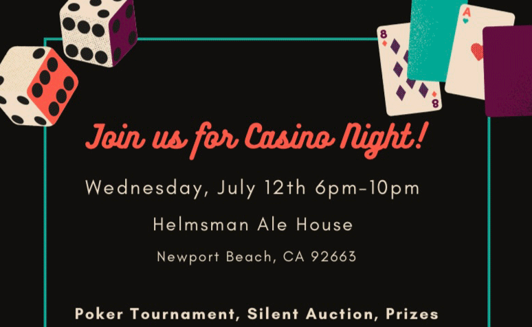 Join Us For Poker Night Fundraiser (WED July 12th) - tickets on sale now