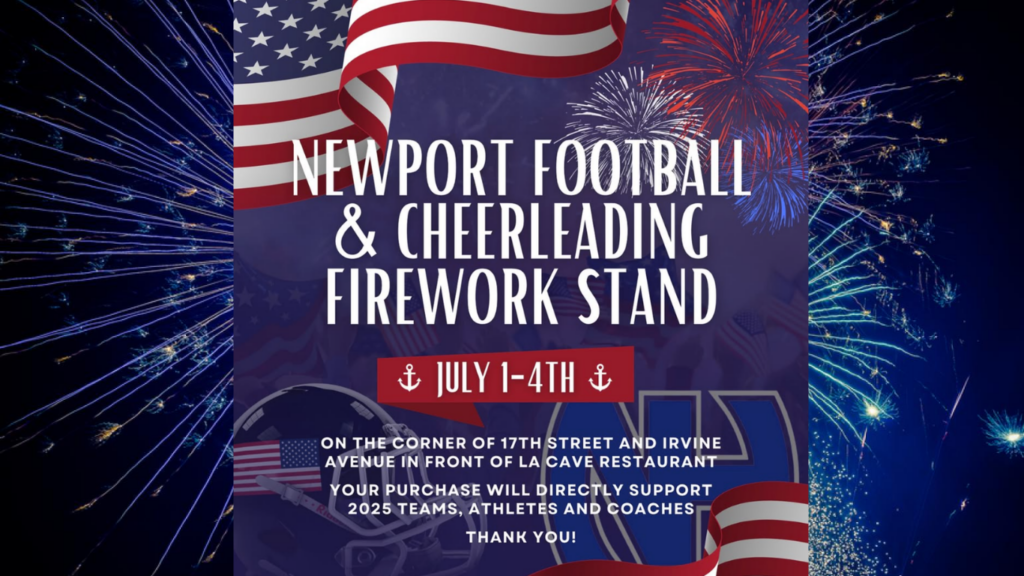 Newport Harbor High School Fireworks Stand 2025