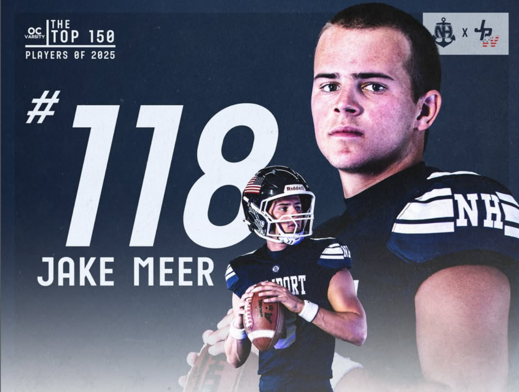 Newport Harbor QB Jake Meer Named to OC Register’s Top 150 Players of 2025