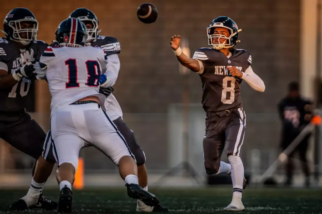 Newport Harbor Football Featured in the LA Times