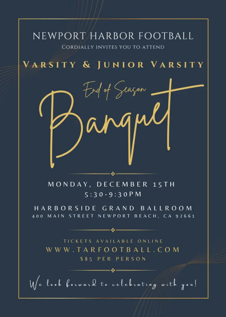 Celebrating a Season of Dedication: 2025 NH Football Varsity/JV Banquet