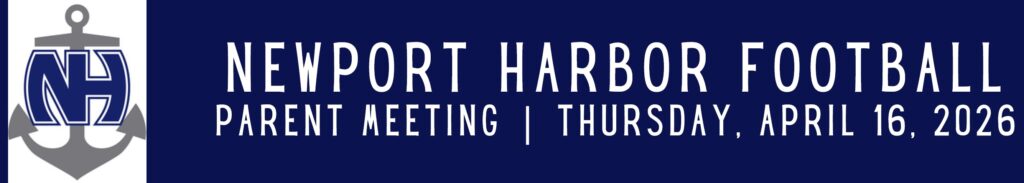 TONIGHT AT 630PM - Newport Football - Mandatory Parents Information Meeting